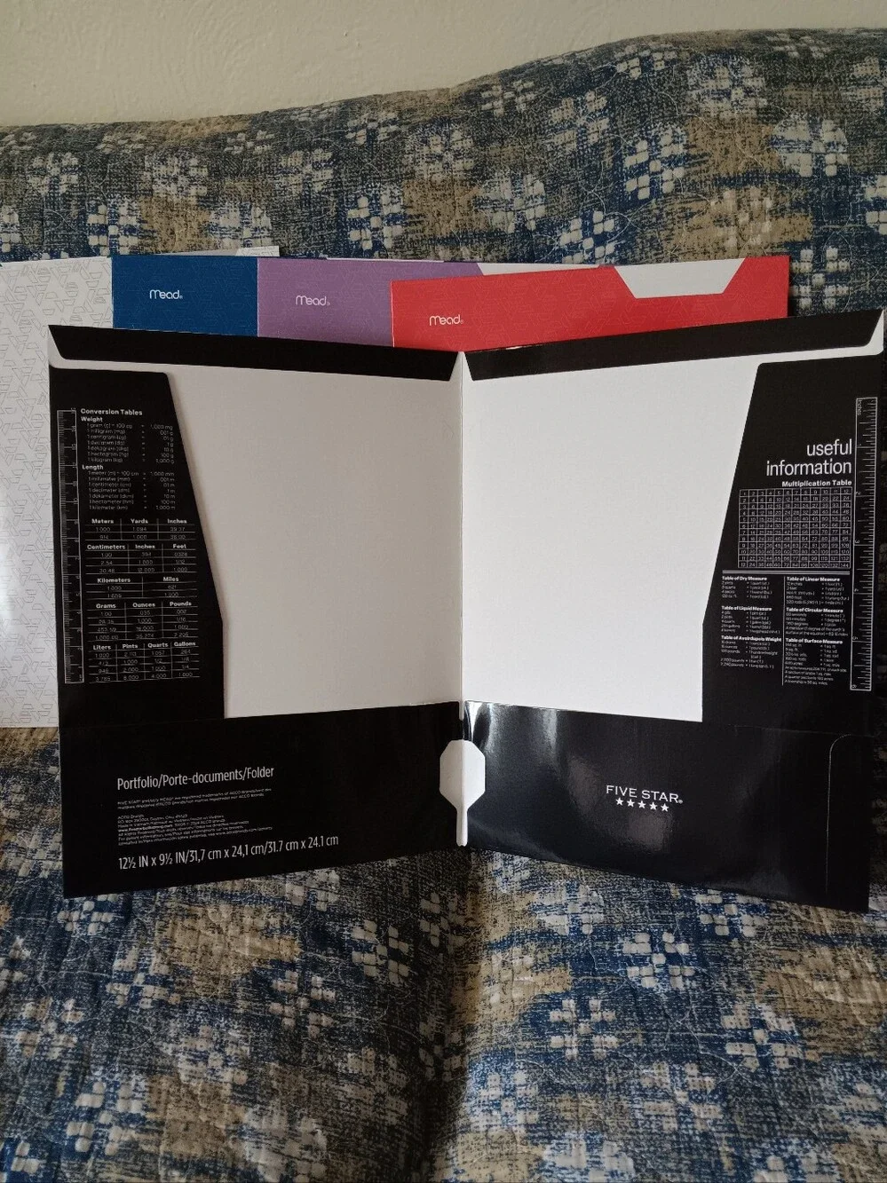 Five Star Portfolio Folders